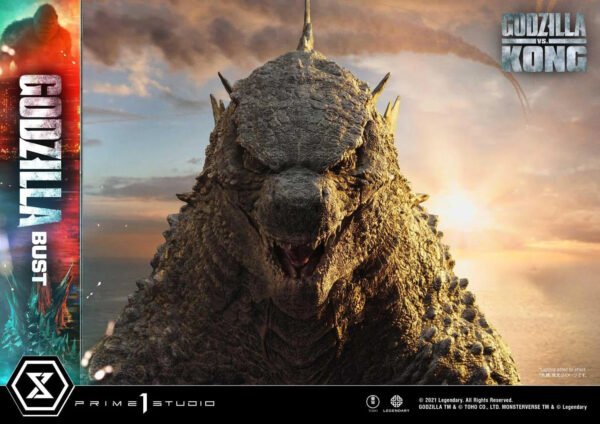 2024 Prime 1 Godzilla vs Kong Godzilla Bust Bonus Version - Image 7