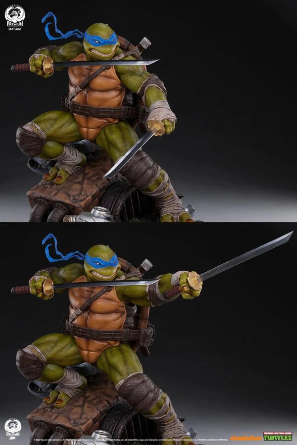 2024 PCS Collectibles Teenage Mutant Ninja Turtles: Leonardo (Deluxe Edition) 1:3 Scale Statue - Image 6