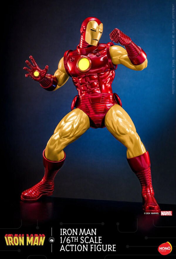 2024 Honō Studio Marvel Iron Man 1/6th Sacle Figure-Hot Toys - Image 3