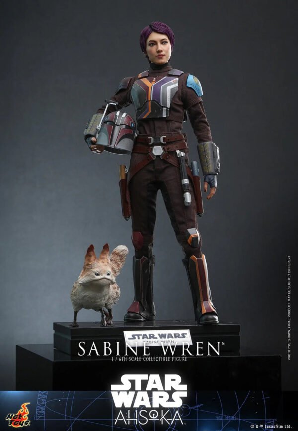 2024 Hot Toys Star Wars Ahsoka Sabine Wren Sixth Scale Figure - Image 3