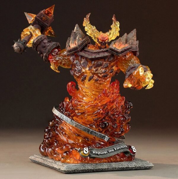 2024 HEX Collectibles Hearthstone Ragnaros the Firelord 11in Statue - Image 3