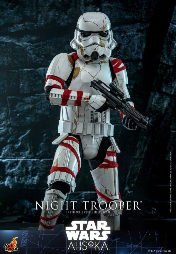 2024 Hot Toys Star Wars Ahsoka: Night Trooper Sixth Scale Figure - Image 9