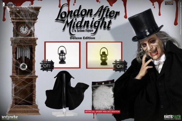 2024 Infinite Statue London After Midnight Lon Chaney as London After Midnight Deluxe 1/6 Scale Statue - Image 4