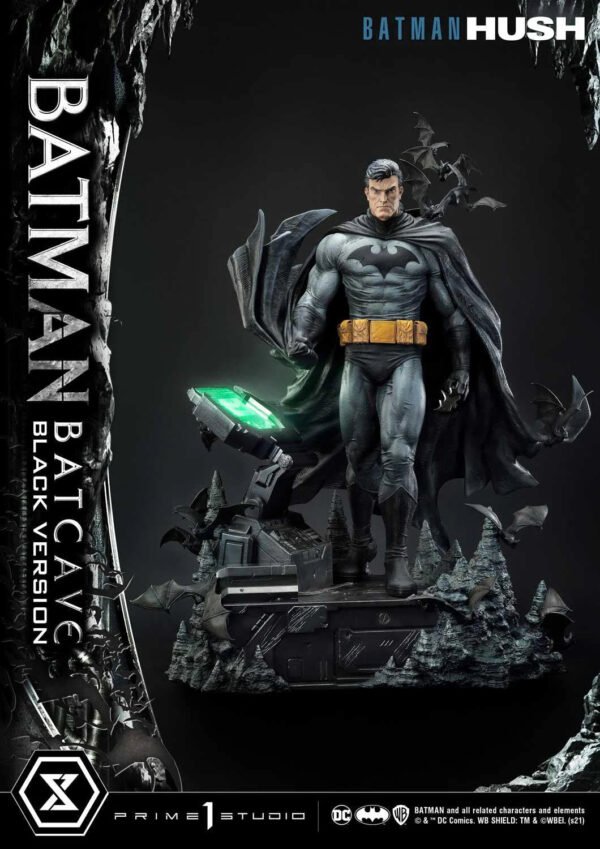2024 Prime 1 Museum Masterline Batman: Hush (Comics) Batman Batcave Black Version 1/3 Scale Statue - Image 2