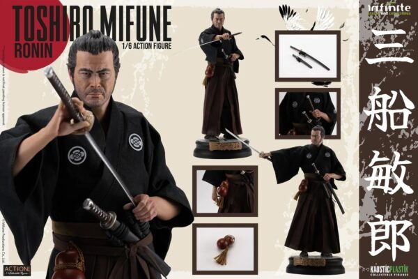 2024 Infinite Statue Toshiro Mifune Ronin Sixth Scale Figure - Image 10