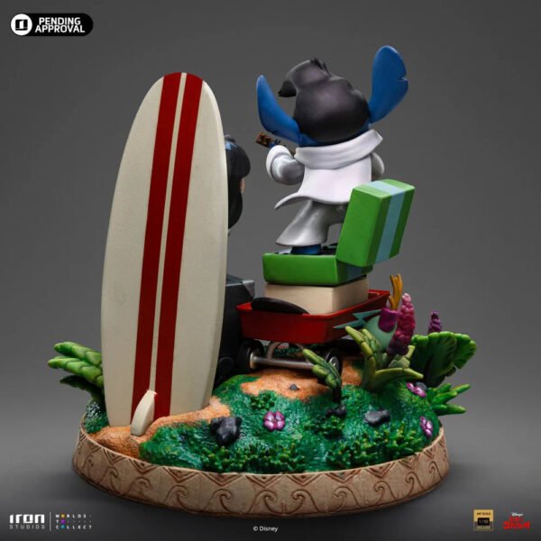 2024 Iron Studios Disney Lilo & Stitch 1/10 Deluxe Art Scale Statue - Image 6