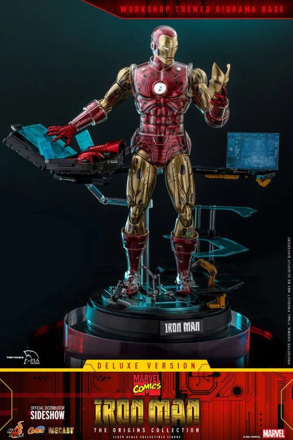Hot Toys Iron Man the Origins Collection (Deluxe) Sixth Scale Figure - Image 5
