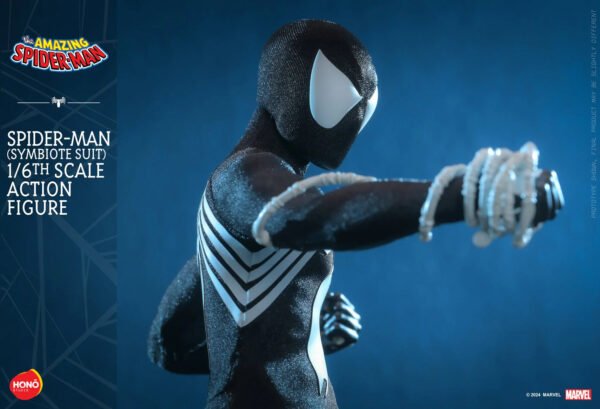 2024 Honō Studio Marvel Spider-Man (Symbiote Suit) Sixth Scale Figure - Hot Toys - Image 4