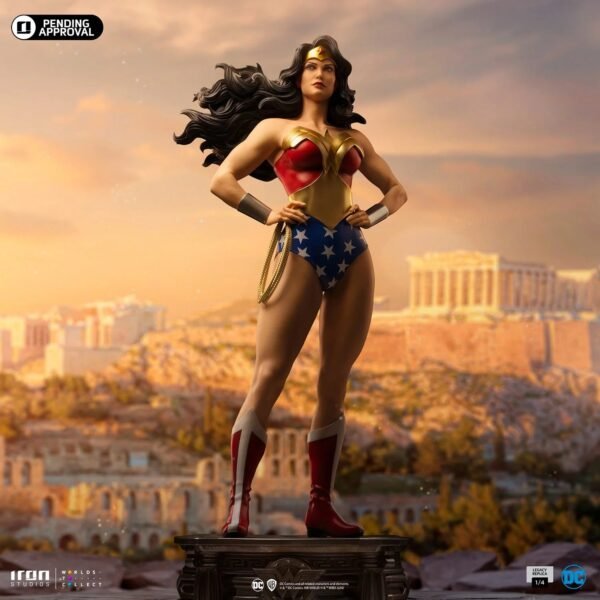 2024 Iron Studios DC Comics Wonder Woman DC Trinity Quarter Scale Statue - Image 12