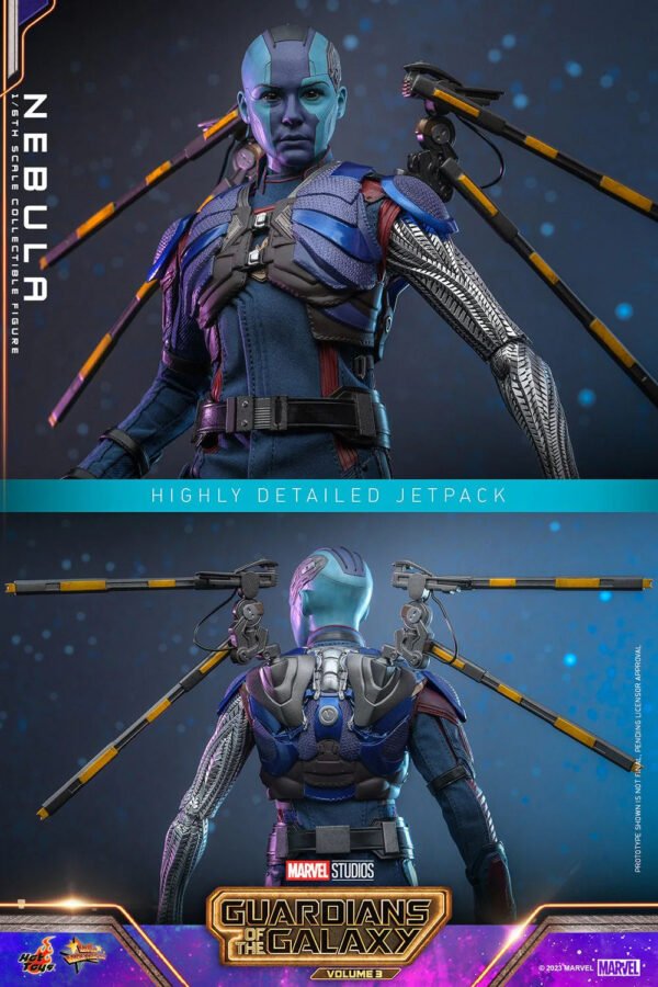 2024 Hot Toys Guardians of the Galaxy Vol. 3 Nebula) Sixth Scale Figure - Image 7
