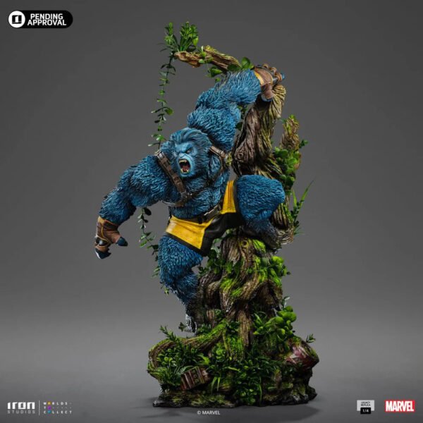 2024 Iron Studios Marvel X-Men Beast 1/4 Scale Legacy Replica Statue