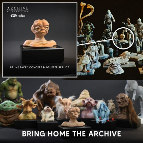 Regal Robot Star Wars Prune Face Concept Maquette Replica Tom St. Amand Legacy Edition - Image 4