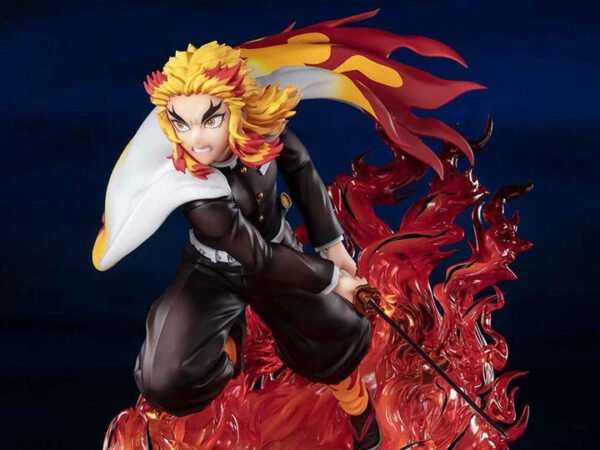 Tamashii Nations FiguartsZERO Demon Slayer: Kimetsu no Yaiba The Movie: Mugen Train Kyojuro Rengoku Flame Hashira