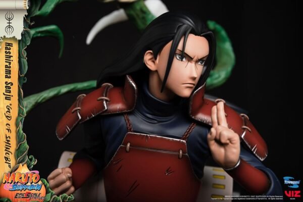 Toynami Naruto: Shippuden God of Shinobi Hashirama Senju Epic Scale Limited Edition 1:6 Scale Statue - Image 10