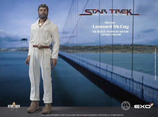 2024 Exo-6 Star Trek: The Motion Picture Dr. Leonard Bones McCoy 1/6 Scale Figure - Image 4