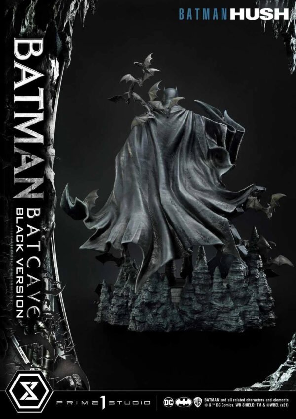 2024 Prime 1 Museum Masterline Batman: Hush (Comics) Batman Batcave Black Version 1/3 Scale Statue - Image 7