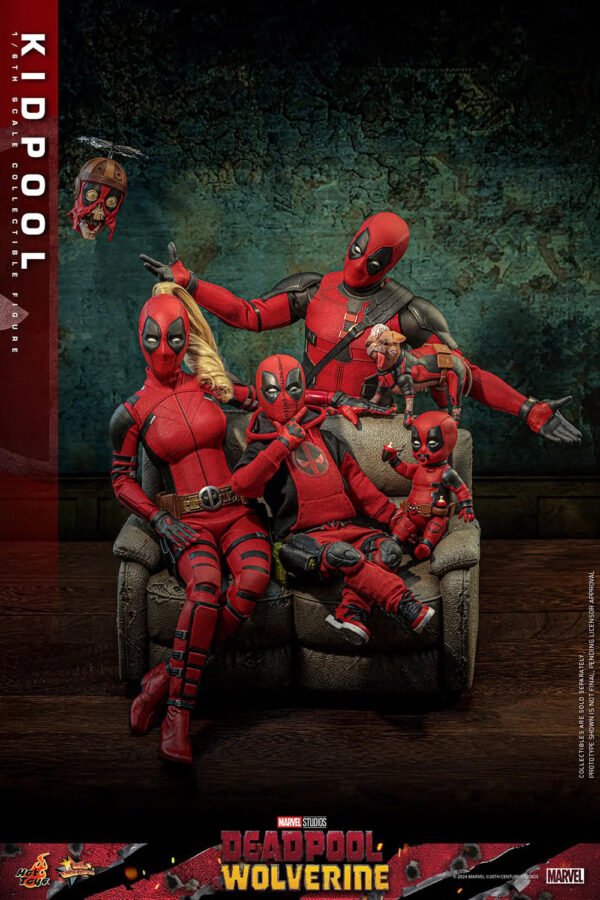 2024 Hot Toys Deadpool & Wolverine Kidpool Sixth Scale Figure - Image 5