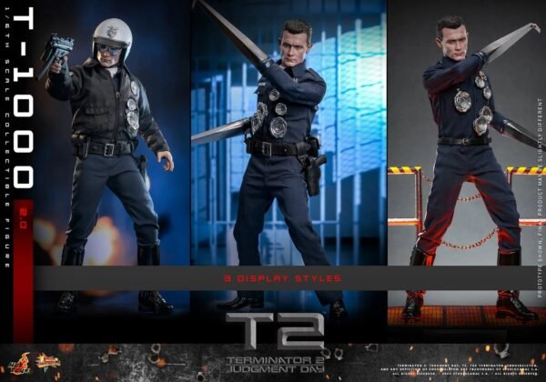 2024 Hot Toys Terminator 2: Judgment Day T-1000 (2.0) Sixth Scale Figure - Image 7