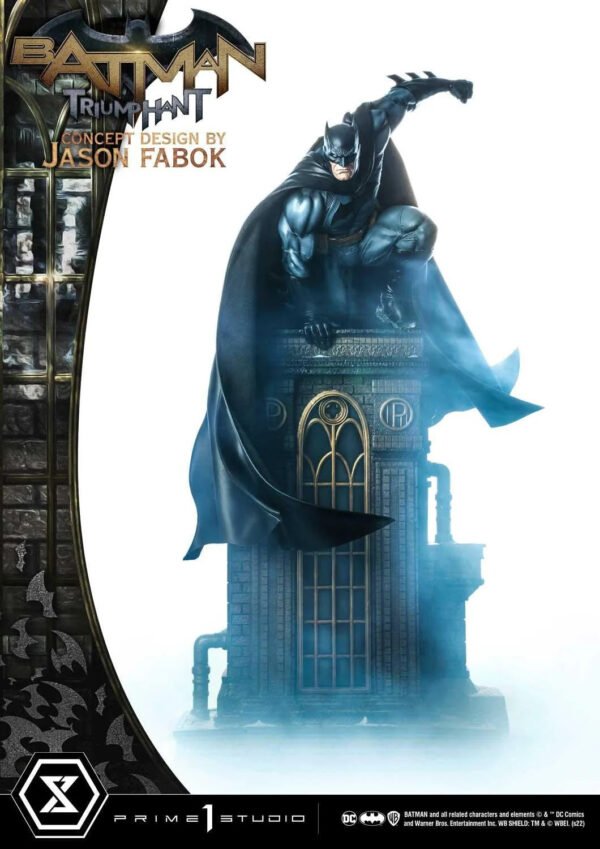 2024 Prime 1 Studio Museum Masterline Batman (Comics) Batman Triumphant (Concept Design By Jason Fabok) Bonus Version 1/3 scale Statue - Image 6