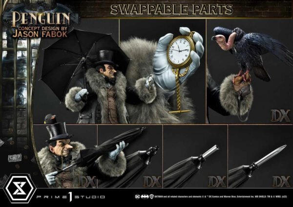 2024 Prime 1 Studio Museum Masterline Batman (Comics) Penguin (Concept Design By Jason Fabok) DX Bonus Version 1/3 scale Statue - Image 8
