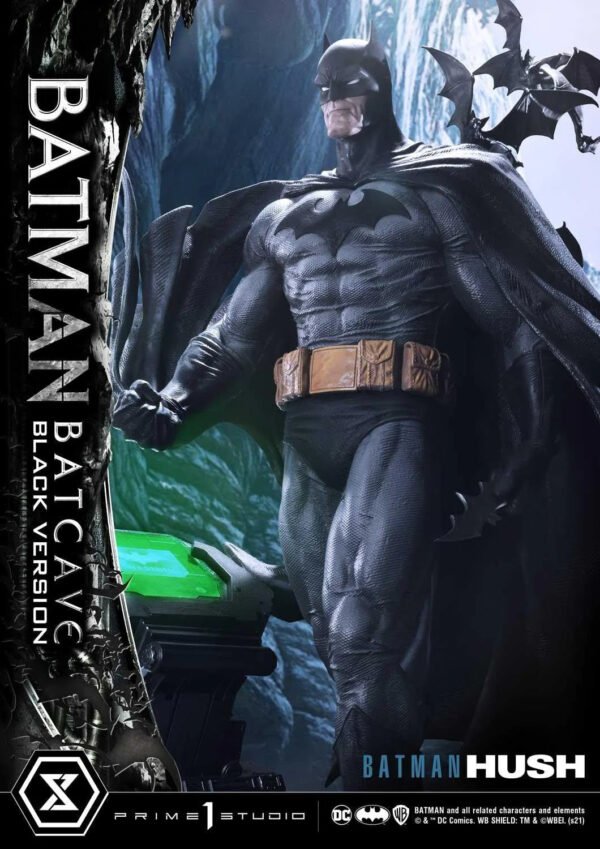 2024 Prime 1 Museum Masterline Batman: Hush (Comics) Batman Batcave Black Version 1/3 Scale Statue - Image 5