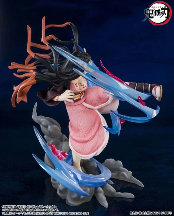 Tamashii Nations FiguartsZERO Demon Slayer: Kimetsu no Yaiba - Nezuko Kamado Demon Form Advancing Ver. - Image 3