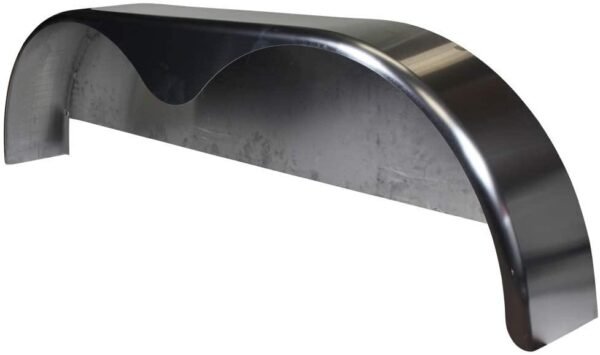 72 10-3/4 Tandem Axle Steel Trailer Fender w/Back Plate Welded In (2-Pack) NO250063 - Image 4