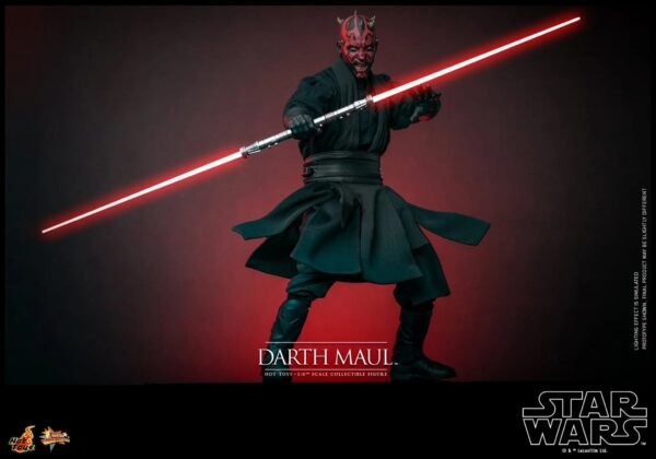 2024 Hot Toys Star Wars Episode I: The Phantom Menace Darth Maul Sixth Scale Figure - Image 4