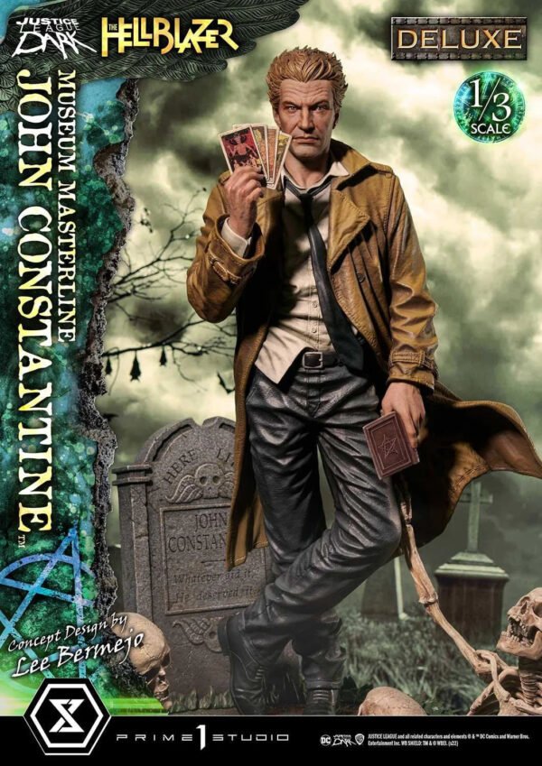 2024 Prime 1 Studio Museum Masterline Hell Blazer (Comics) JOHN CONSTANTINE (Concept Design by Lee Bermejo) DX Bonus Version 1/3 Scale Statue - Image 2