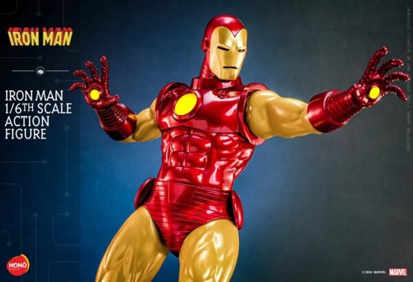2024 Honō Studio Marvel Iron Man 1/6th Sacle Figure-Hot Toys - Image 8