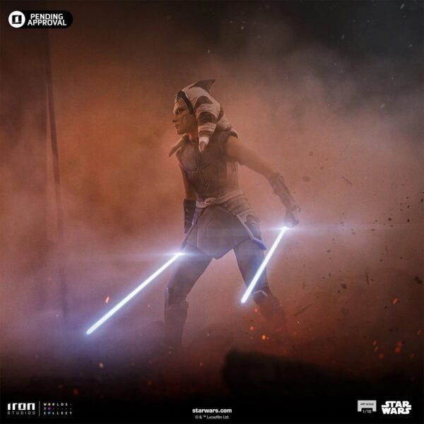 2024 Iron Studios Star Wars Ahsoka (Padawan Version) 1/10 Scale Statue - Image 3
