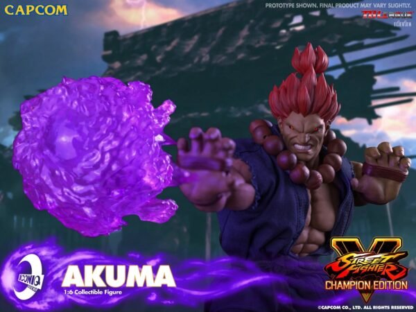 2024 Iconiq Studios Street Fighter V Akuma Sixth Scale Figure - Image 8