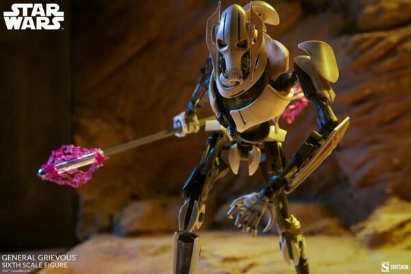 Sideshow Collectibles Star Wars Sage General Grievous Sixth Scale Figure - Image 6