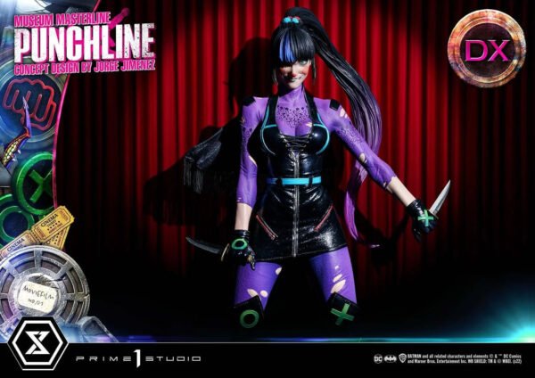 2024 Prime 1 Museum Masterline Batman (Comics) Punchline (Concept Design by Jorge Jimenez) DX Bonus Version 1:3 Scale Statue - Image 7