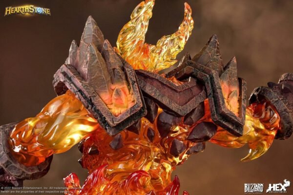 2024 HEX Collectibles Hearthstone Ragnaros the Firelord 11in Statue - Image 10