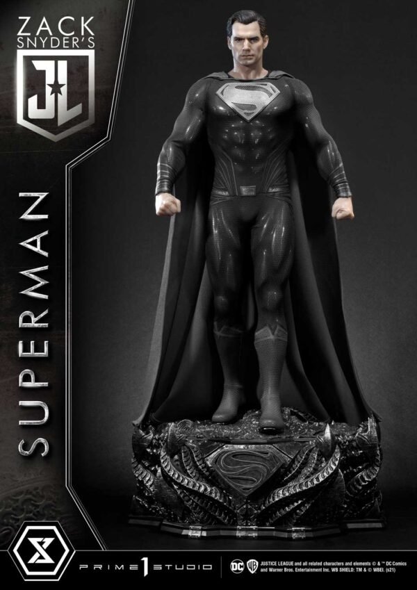 2024 Prime 1 Museum Masterline Justice League (Film) Superman Zack Snyder's Justice League 1/3 Scale Statue - Image 3