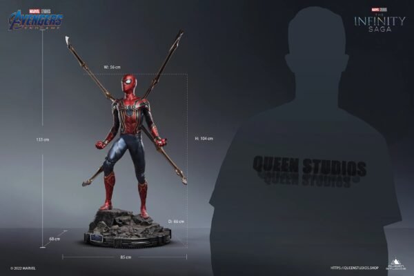 Queen Studios Iron Spider-Man 1/2 Scale Premium Edition Statue - Image 10