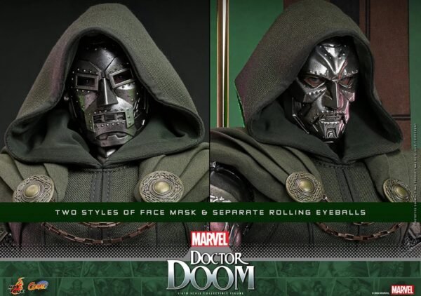2024 Hot Toys Marvel Comics Doctor Doom Sixth Scale Figure - Image 7