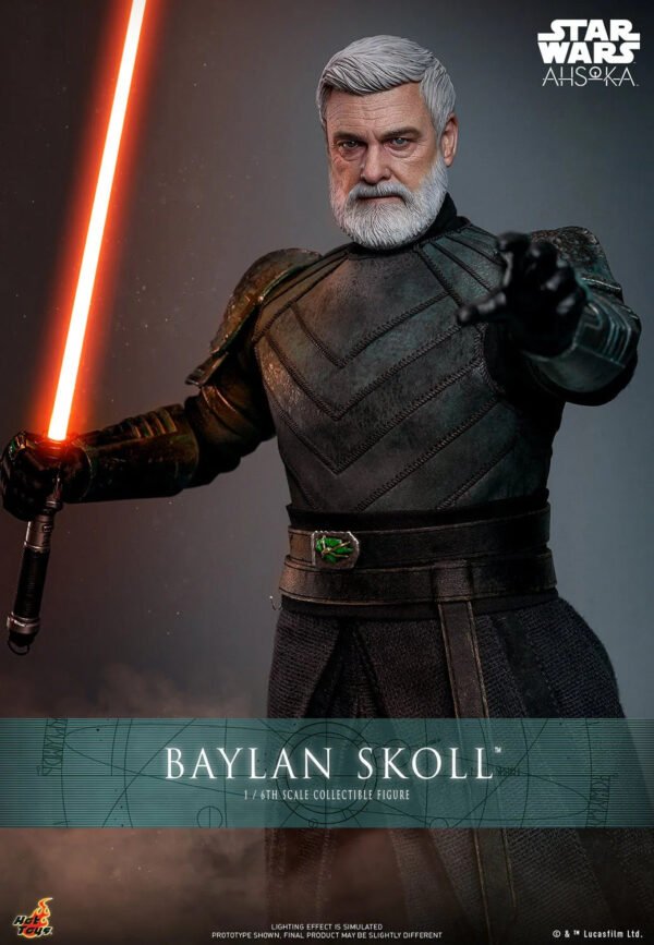 2024 Hot Toys Star Wars Ahsoka: Baylan Skoll Sixth Scale Figure - Image 6