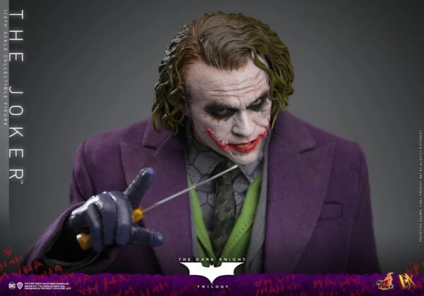 2024 Hot Toys The Dark Knight Trilogy The Joker Sixth Scale Figure - Image 7