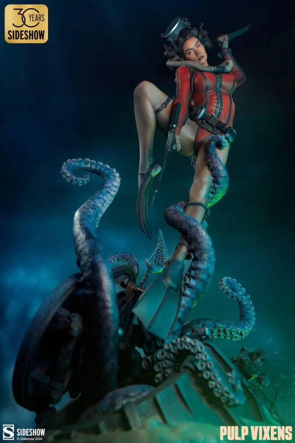 2024 Sideshow Collectibles Pulp Vixens: Deep Down Premium Format Figure - Image 5
