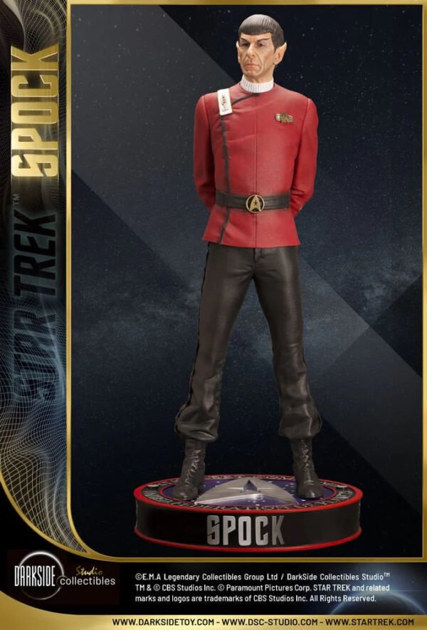 2024 DarkSide Collectibles Studio STAR TREK II: The Wrath of Khan Spock Quarter Scale Statue - Image 3
