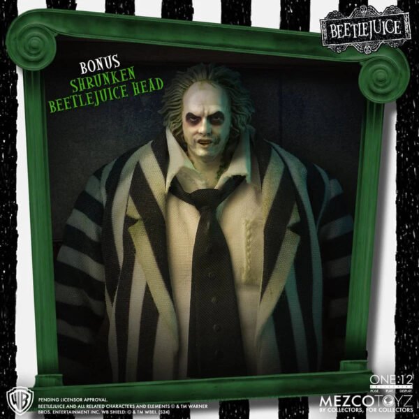 2024 Mezcotoyz Beetlejuice Deluxe Edition One:12 Collective Action Figure - Image 6