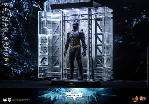 2024 Hot Toys Batman Armory with Bruce Wayne Sixth Scale Figure Set - Image 9