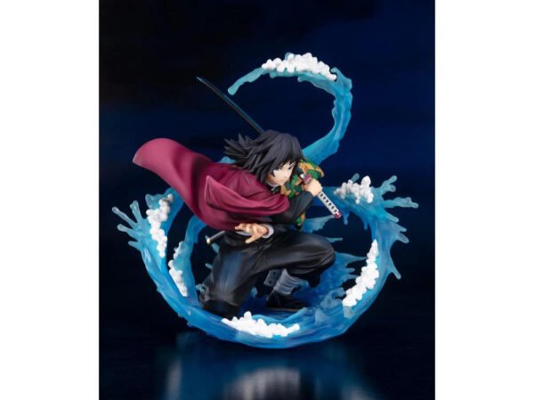 Bandai Tamashii Nations Demon Slayer Giyu Tomioka Water Breathing FiguartsZERO Statue - Image 2