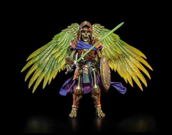 2024 Four Horsemen Mythic Legions: Ashes of Agbendor Gold Skeleton 2 Deluxe Figure - Image 2