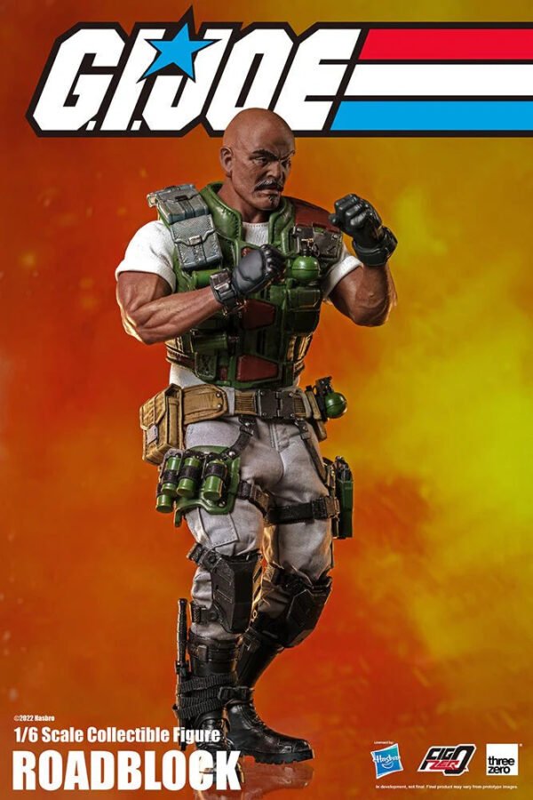 Threezero G.I. Joe Roadblock Sixth Scale Figure - Image 9