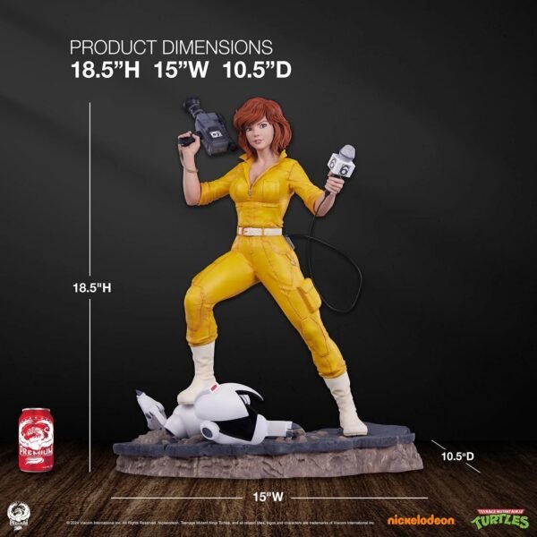 2024 PCS Collectibles Teenage Mutant Ninja Turtles April O’Neil Quarter Scale Statue - Image 8