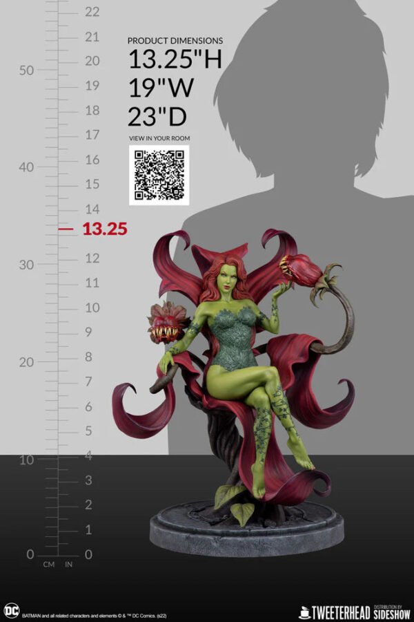 Tweeterhead DC Comics Poison Ivy Variant Maquette - Image 8