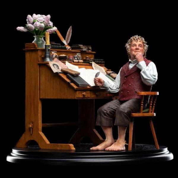 Weta Workshop The Lord of the Rings Bilbo Baggins at Desk 1:6 Scale Classic Statue - Image 3